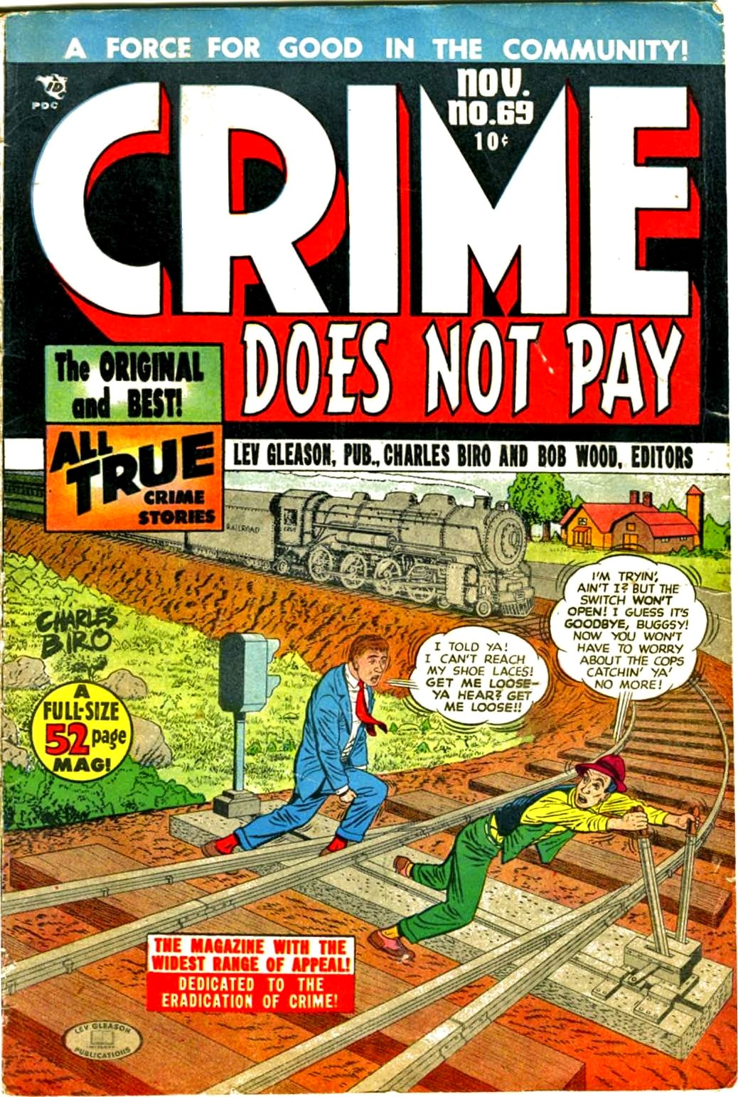 Crime Does Not Pay #69 cover
