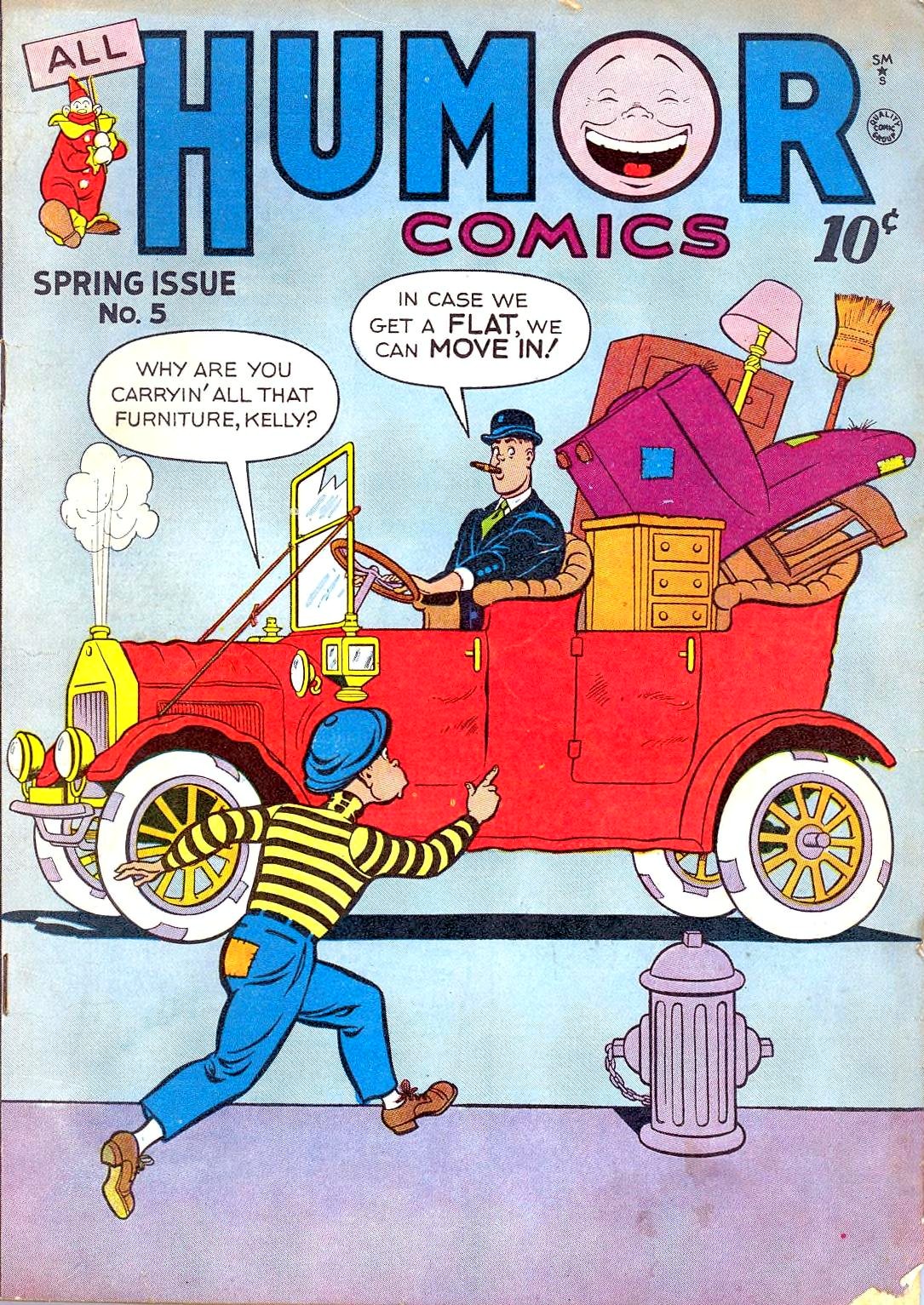 All Humor Comics #5 cover