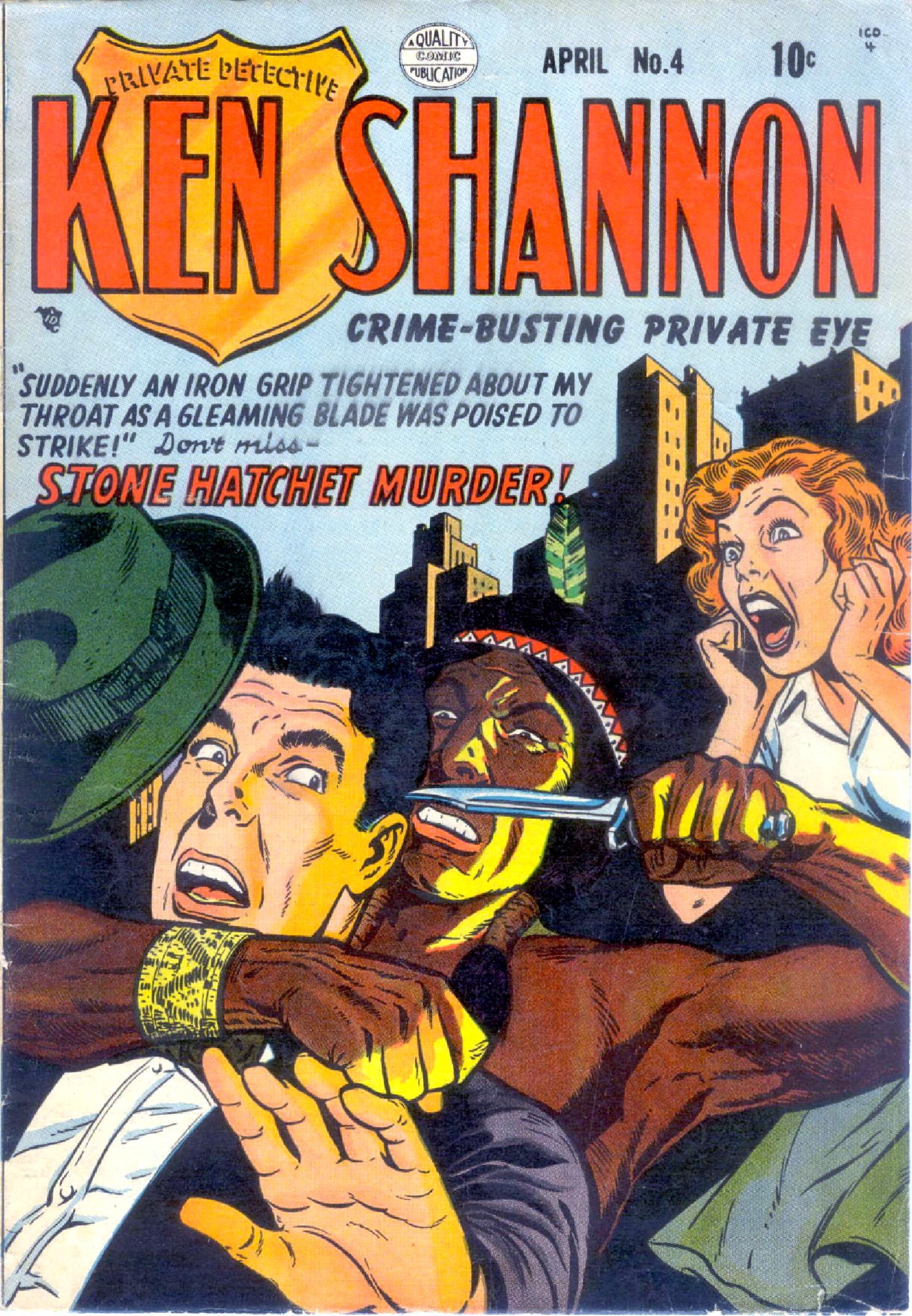 Ken Shannon #4 cover