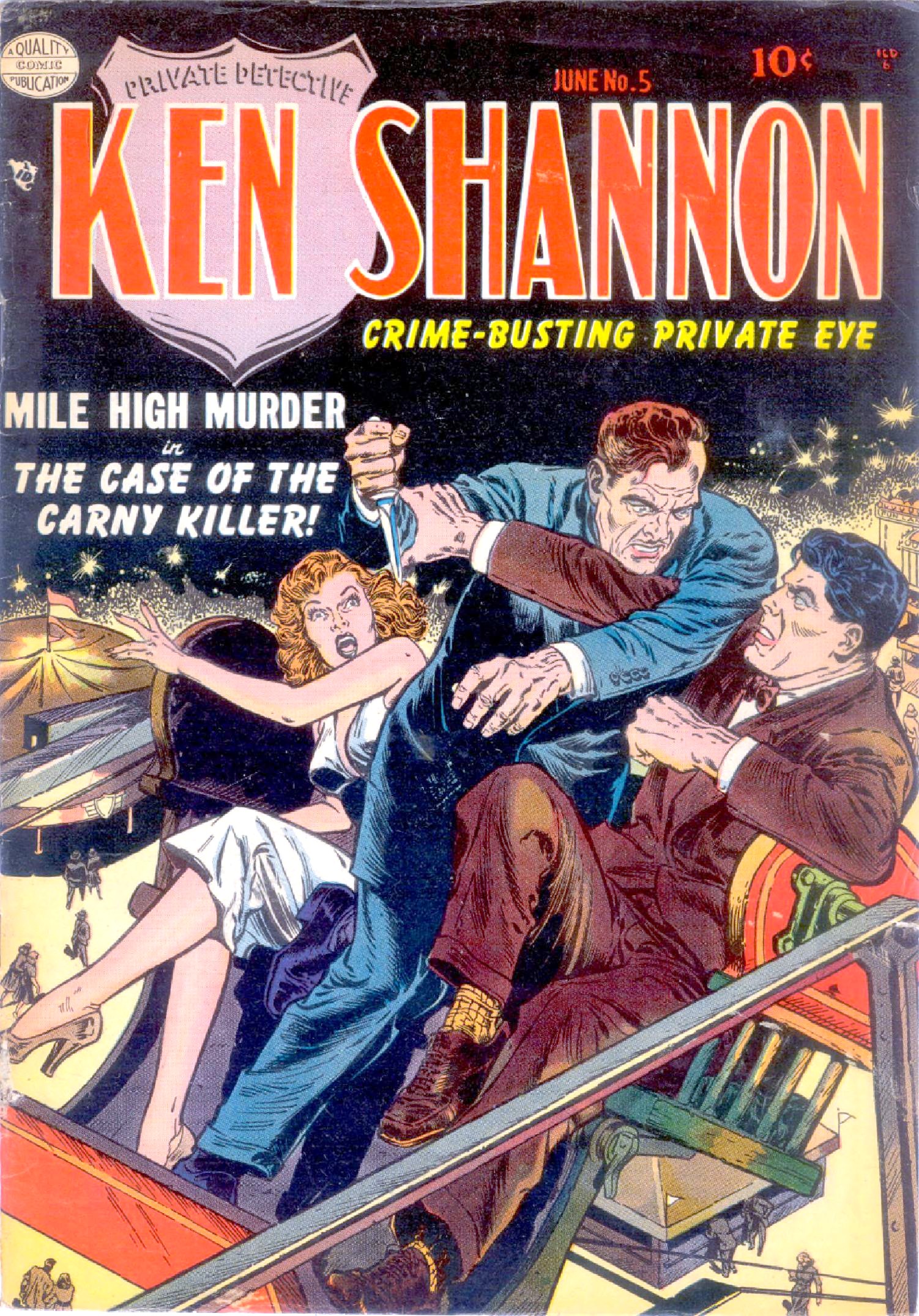 Ken Shannon #5 cover