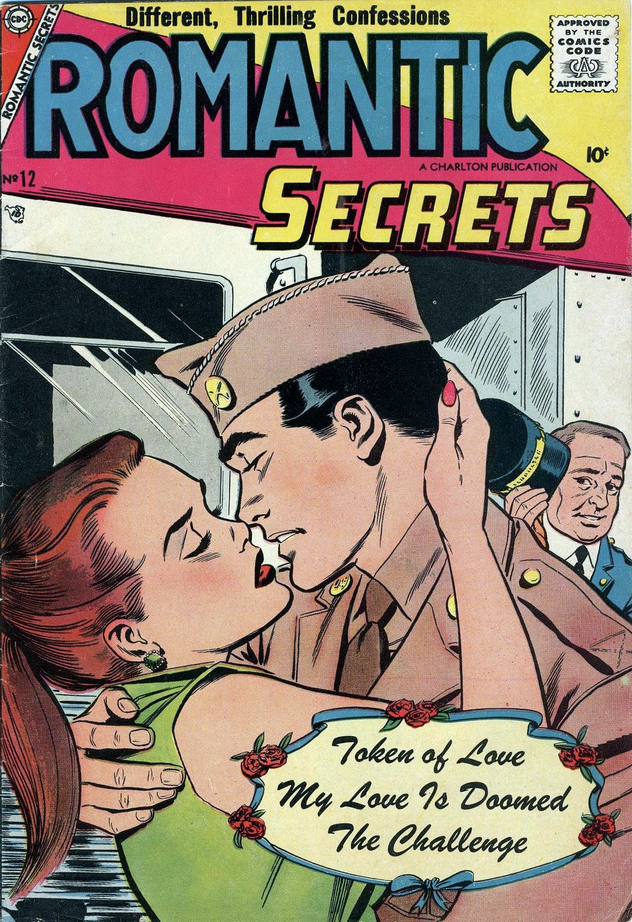 Romantic Secrets #12 cover