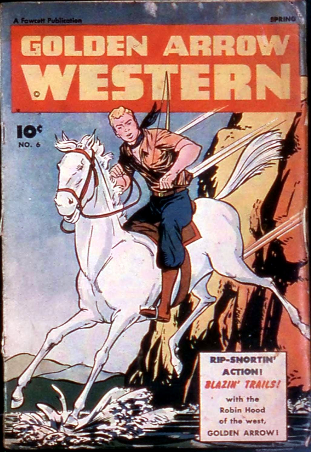 Golden Arrow Western #6 cover