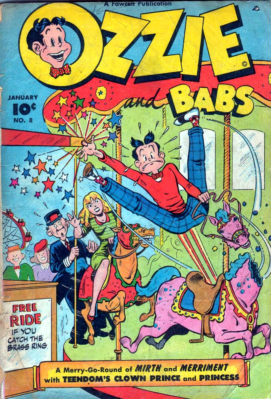 Ozzie and Babs #8 cover