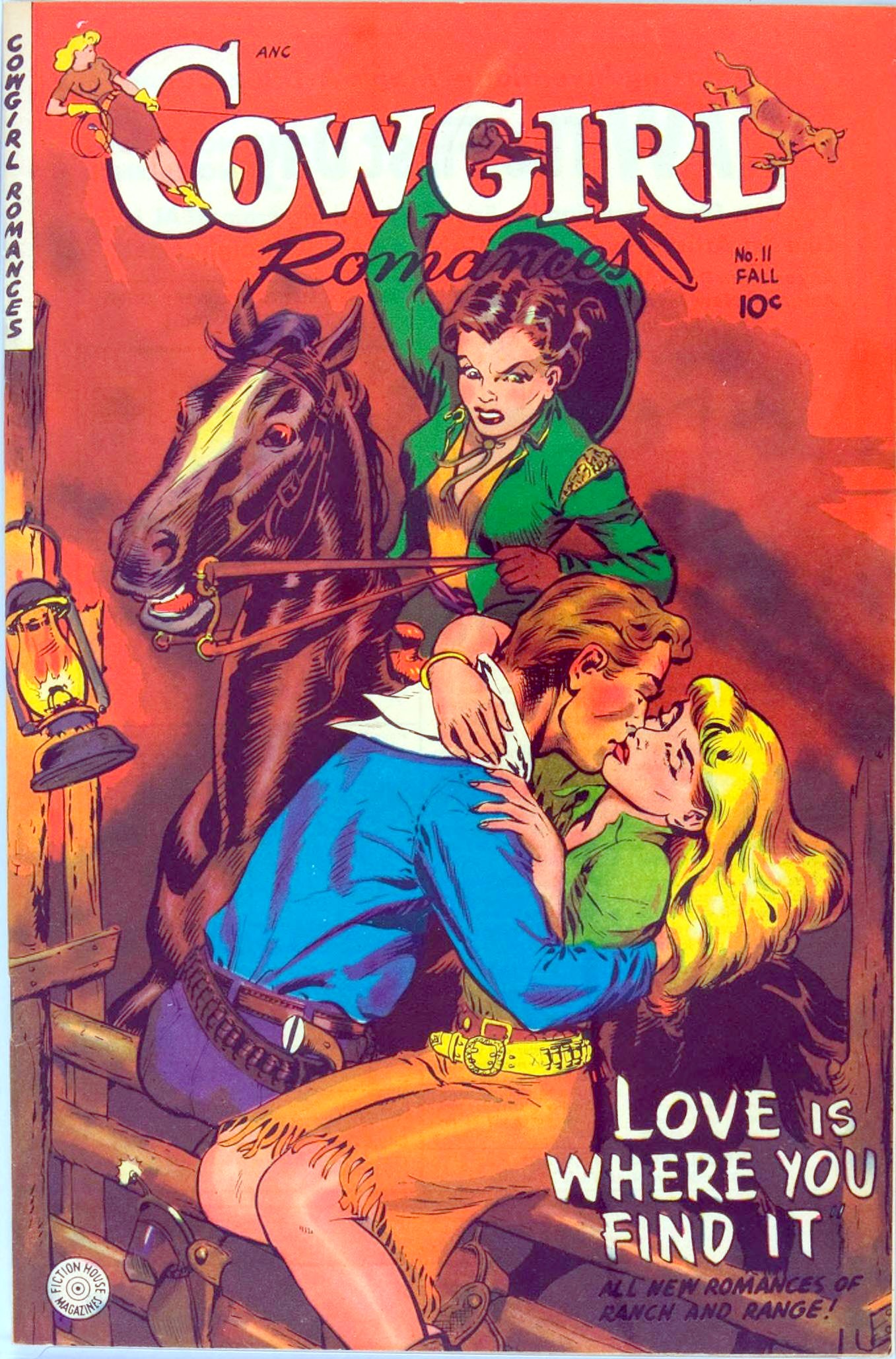 Cowgirl Romances #11 cover