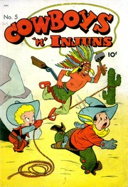 Cowboys 'n' Injuns #5 cover