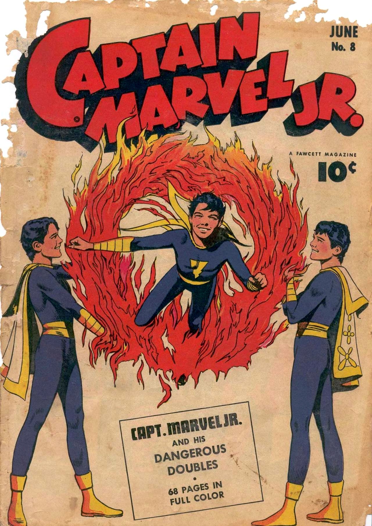 Captain Marvel Jr. #8 cover