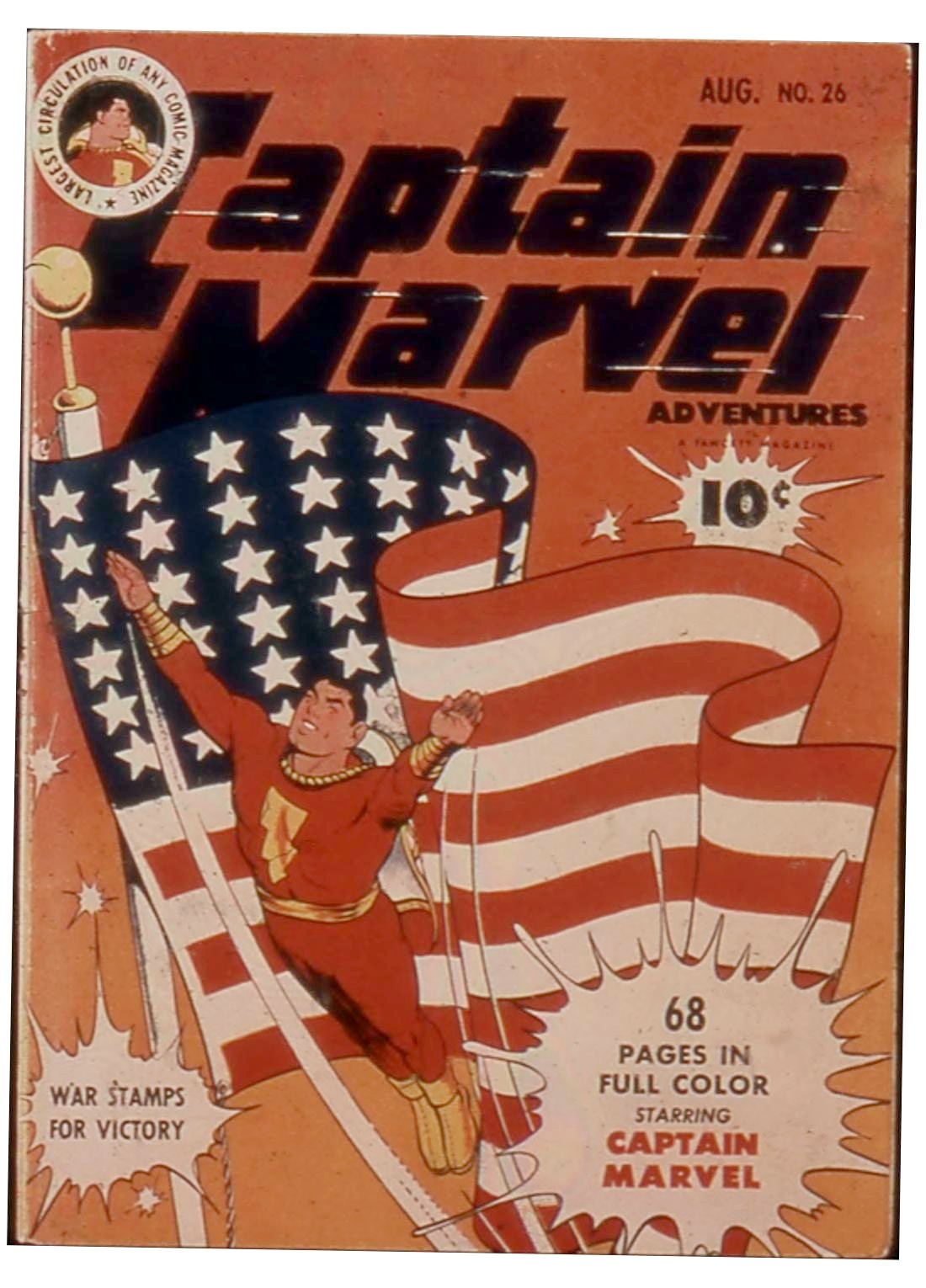 Captain Marvel Adventures #26 cover