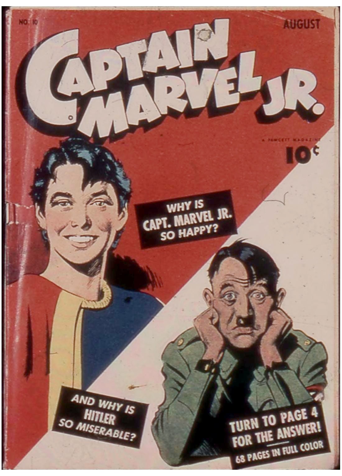 Captain Marvel Jr. #10 cover