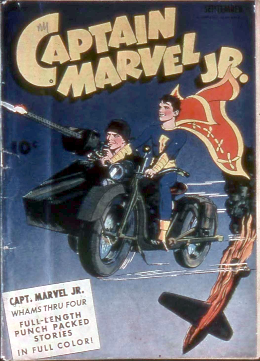 Captain Marvel Jr. #11 cover