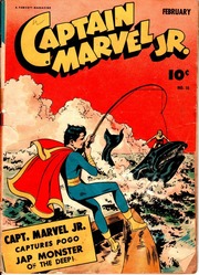 Captain Marvel Jr. #16 cover