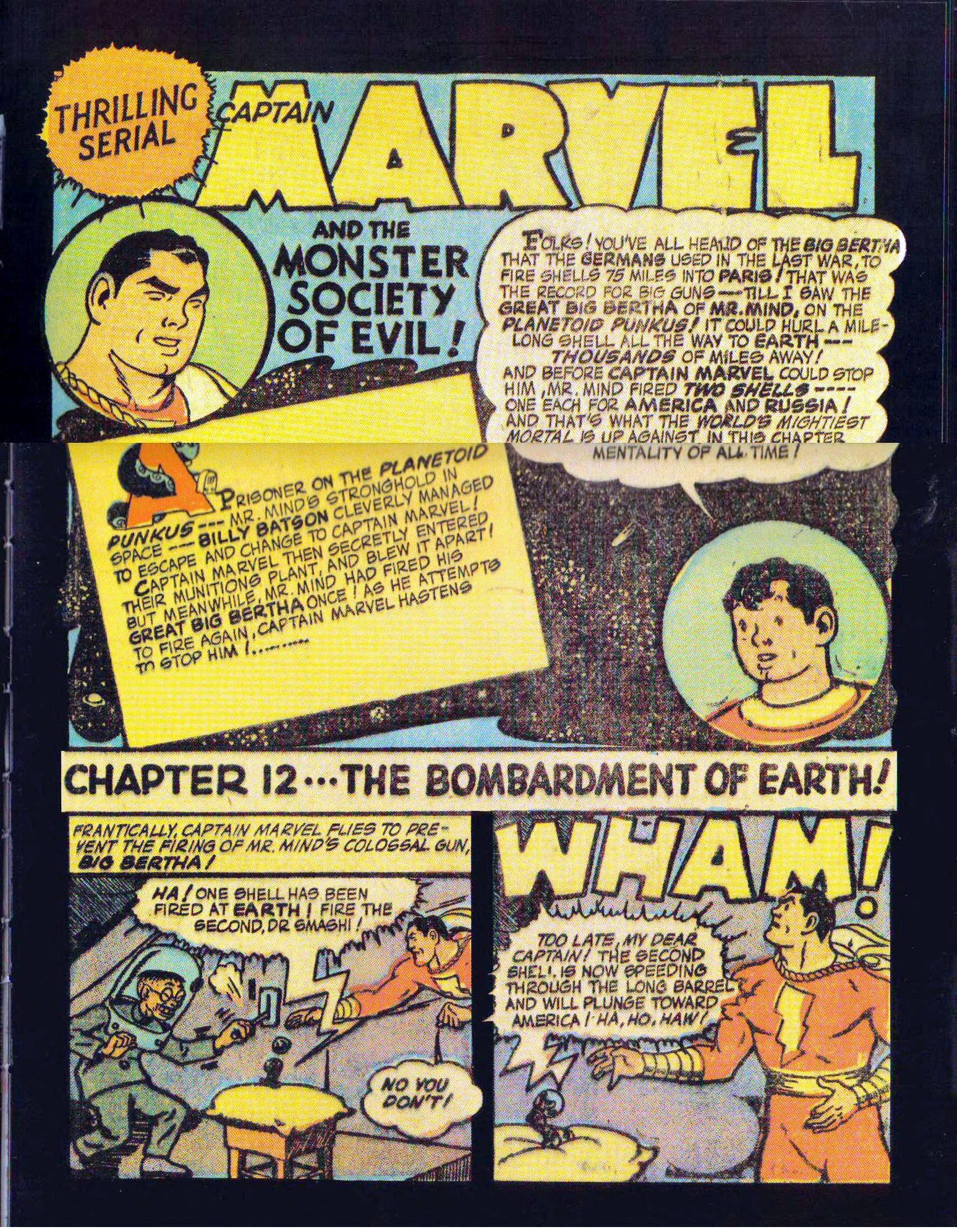 Captain Marvel Adventures #33 cover