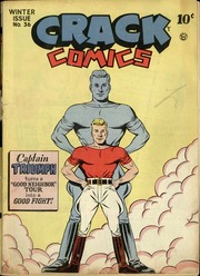 Crack Comics #36 cover