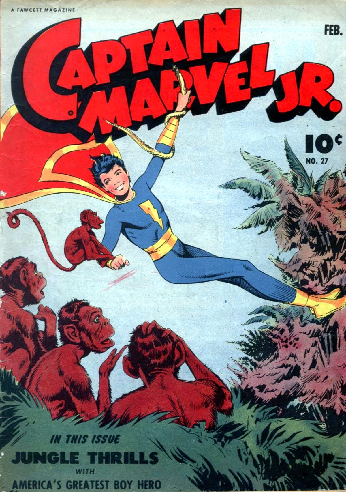 Captain Marvel Jr. #27 cover