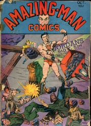 Amazing Man Comics #6 cover