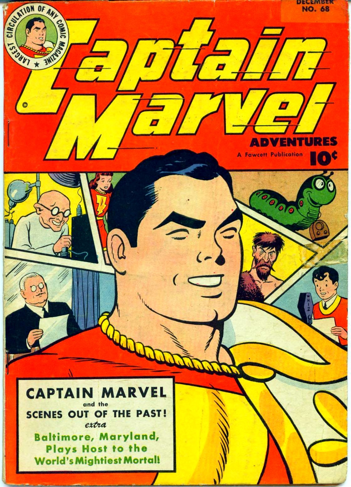 Captain Marvel Adventures #68 cover