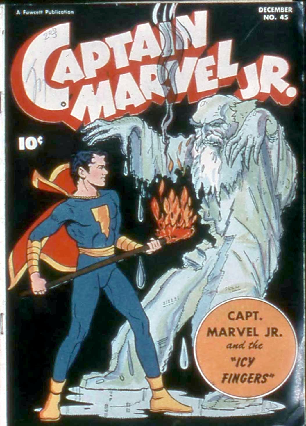 Captain Marvel Jr. #45 cover