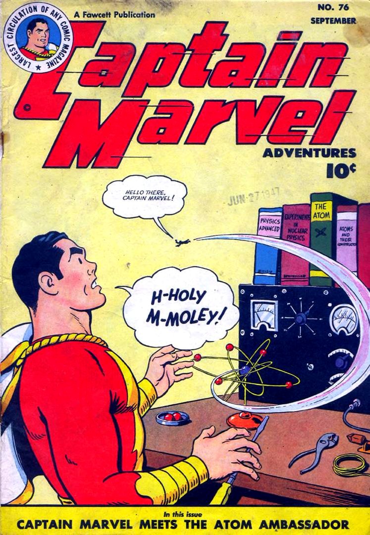 Captain Marvel Adventures #76 cover