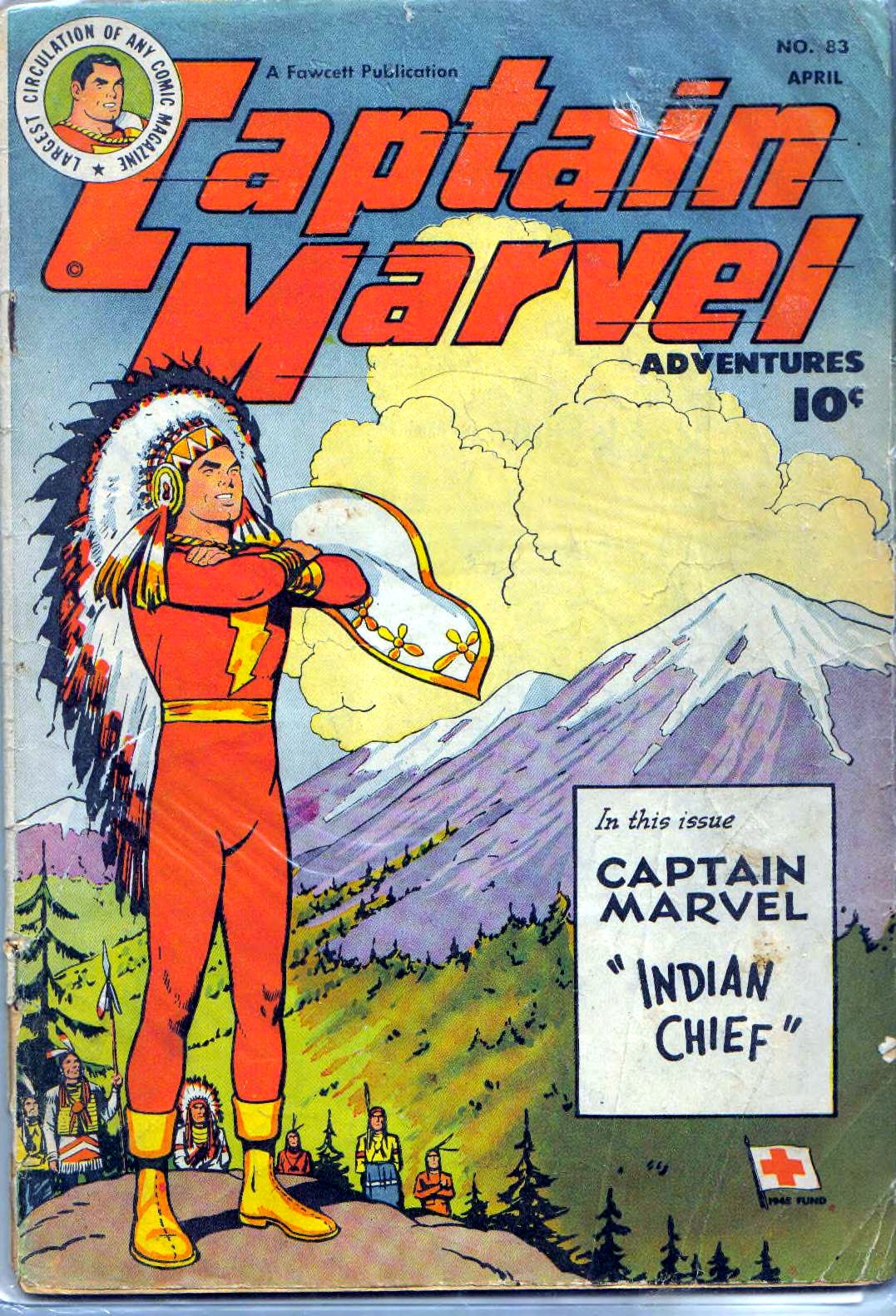 Captain Marvel Adventures #83 cover