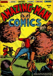 Amazing Man Comics #10 cover