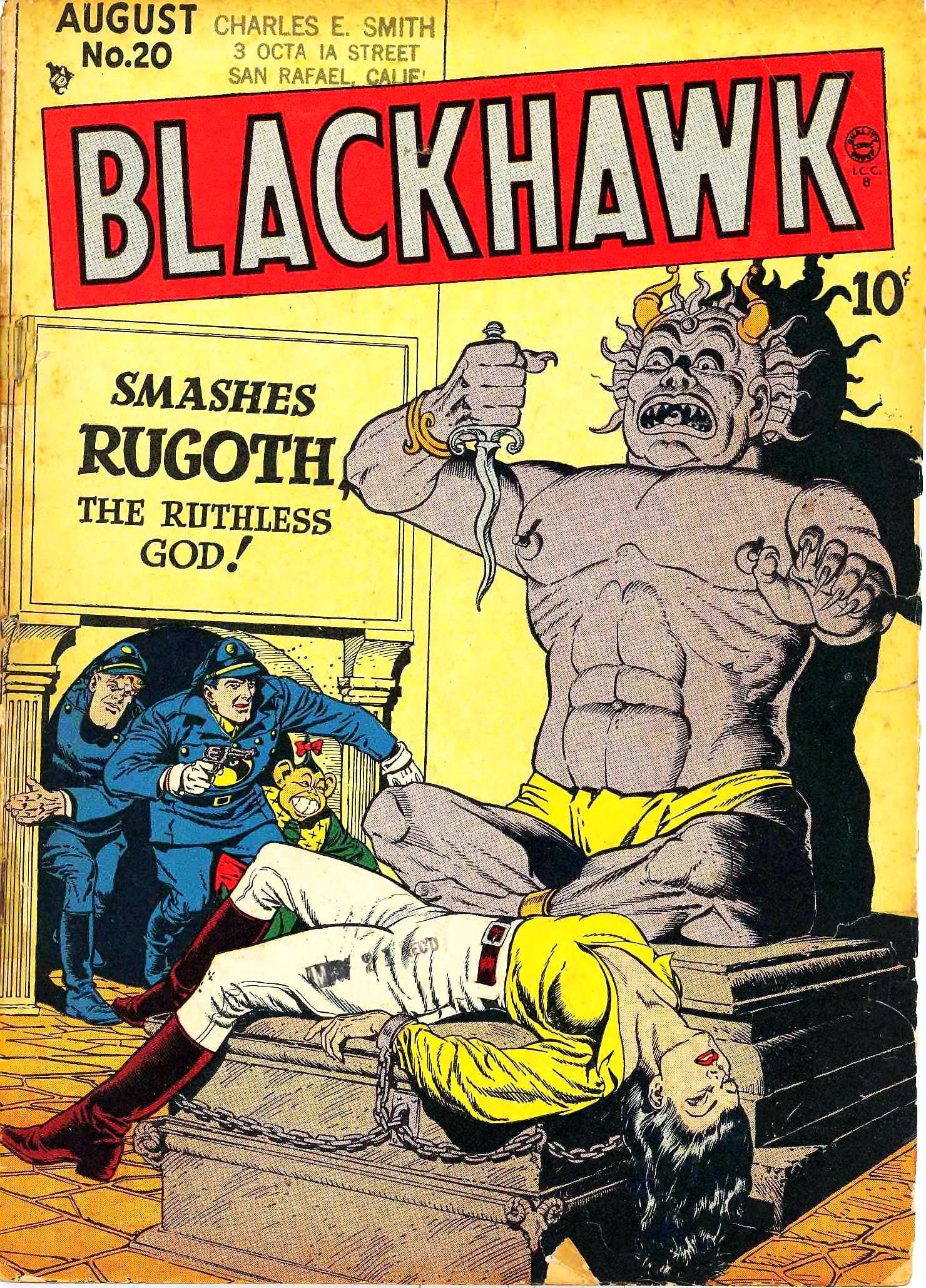 Blackhawk #20 cover