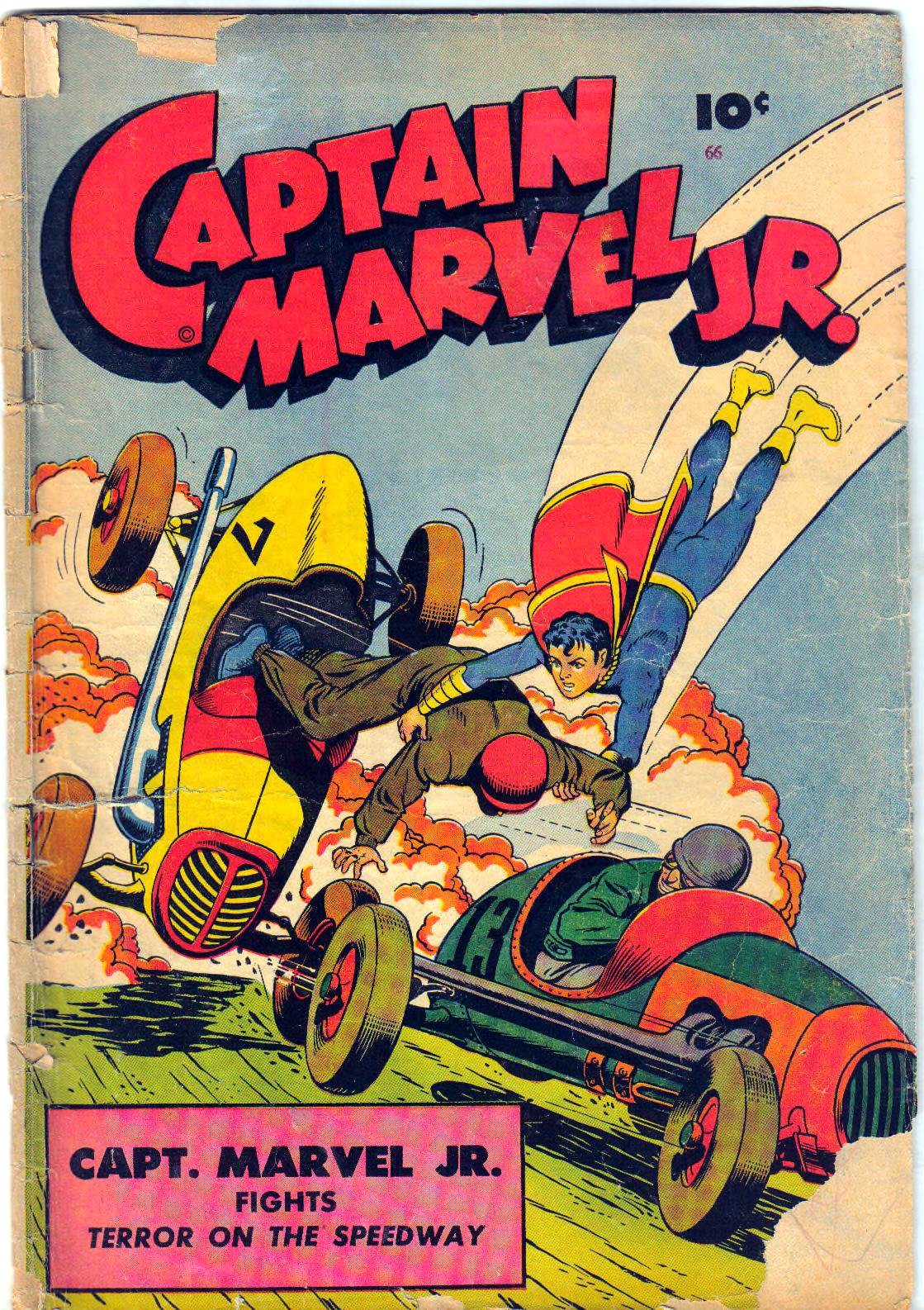 Captain Marvel Jr. #66 cover