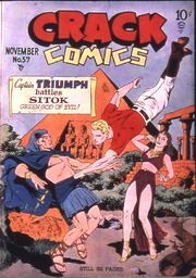 Crack Comics #57 cover