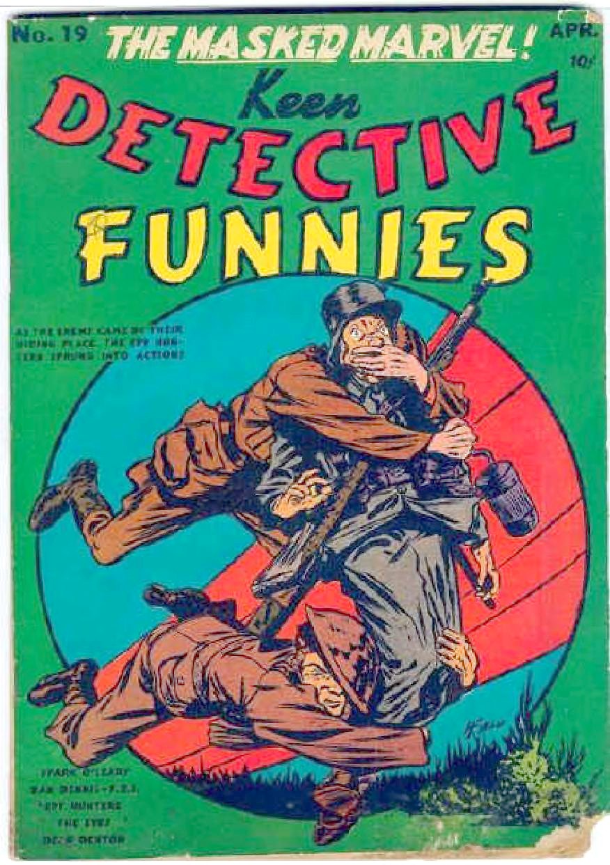 Keen Detective Funnies #19 cover