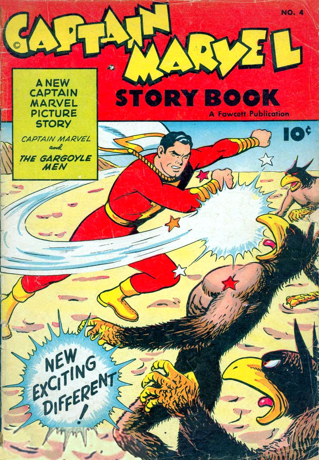 Captain Marvel Story Book #4 cover