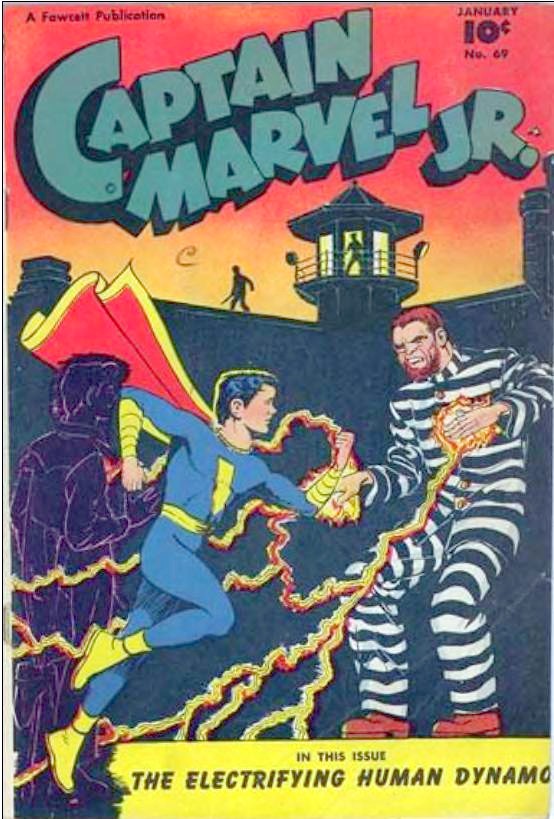 Captain Marvel Jr. #69 cover