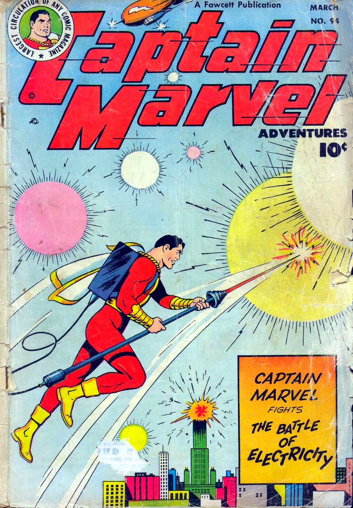 Captain Marvel Adventures #94 cover