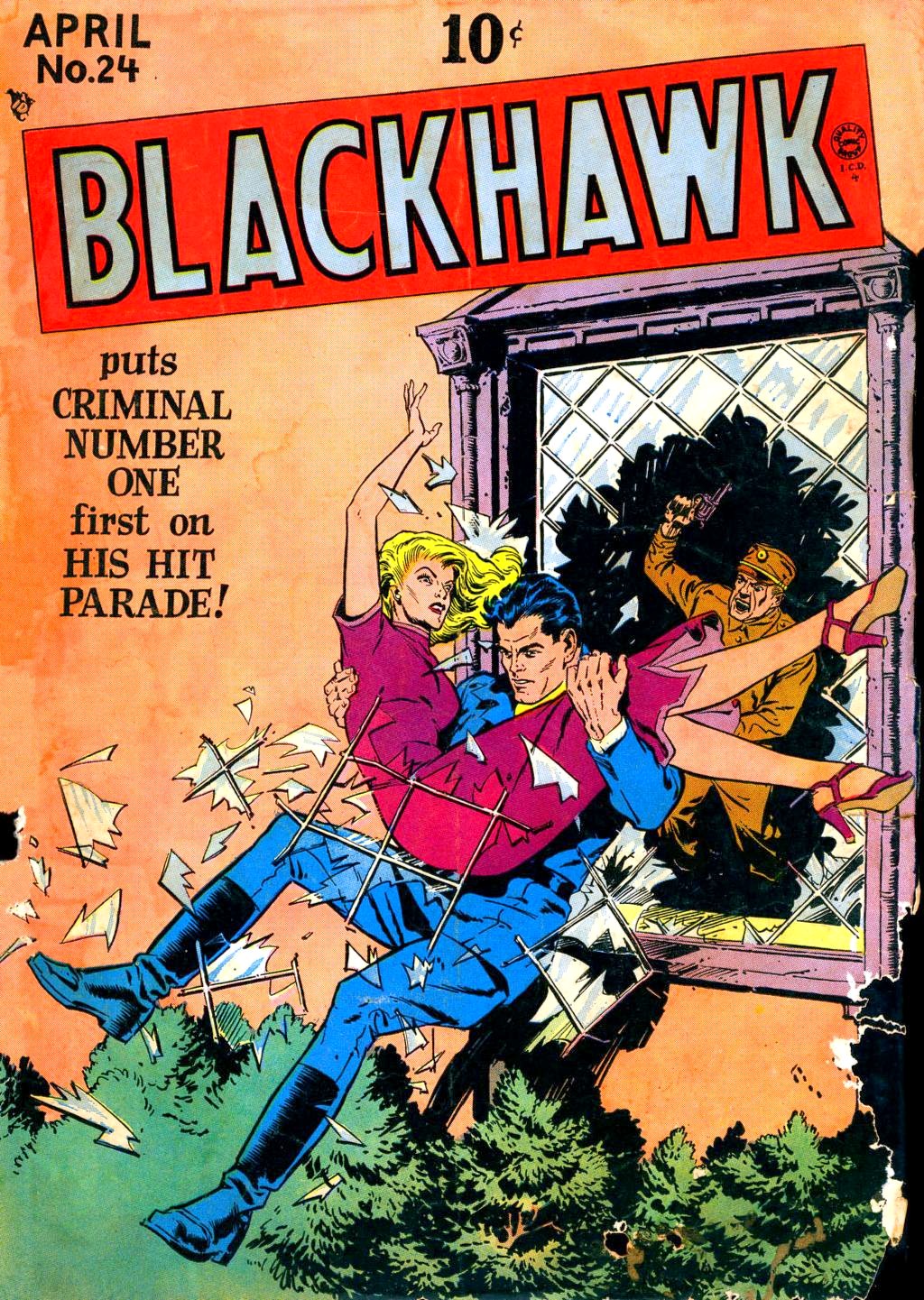 Blackhawk #24 cover