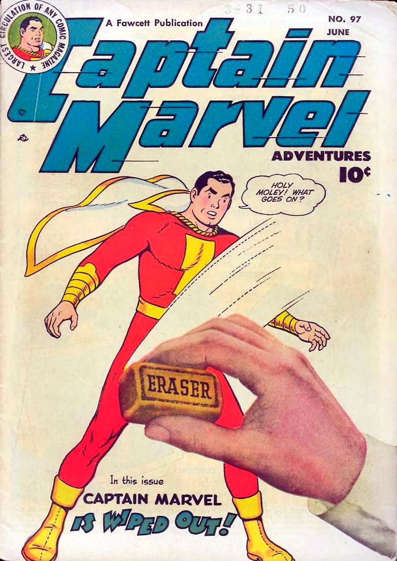 Captain Marvel Adventures #97 cover
