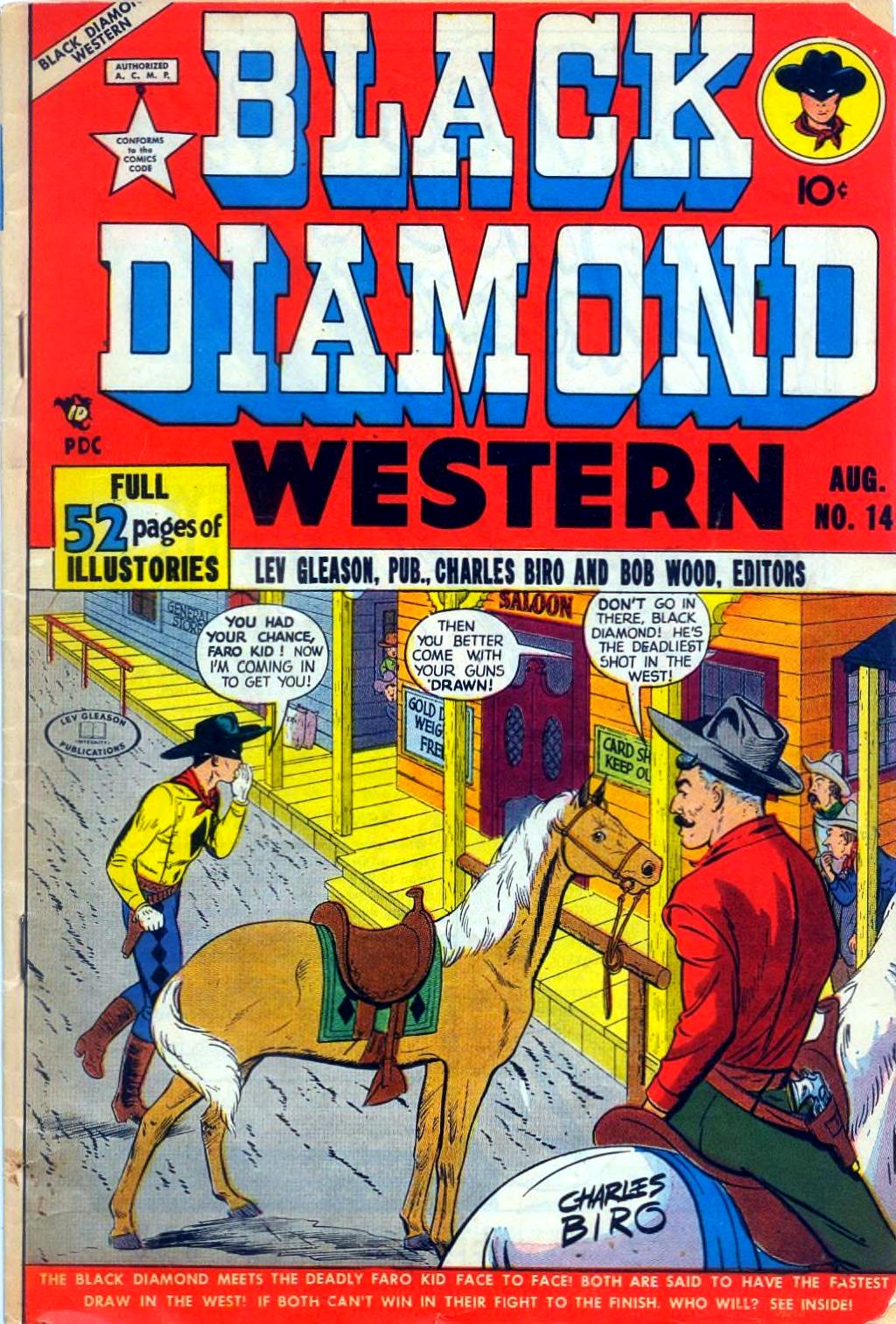 Black Diamond Western #14 cover