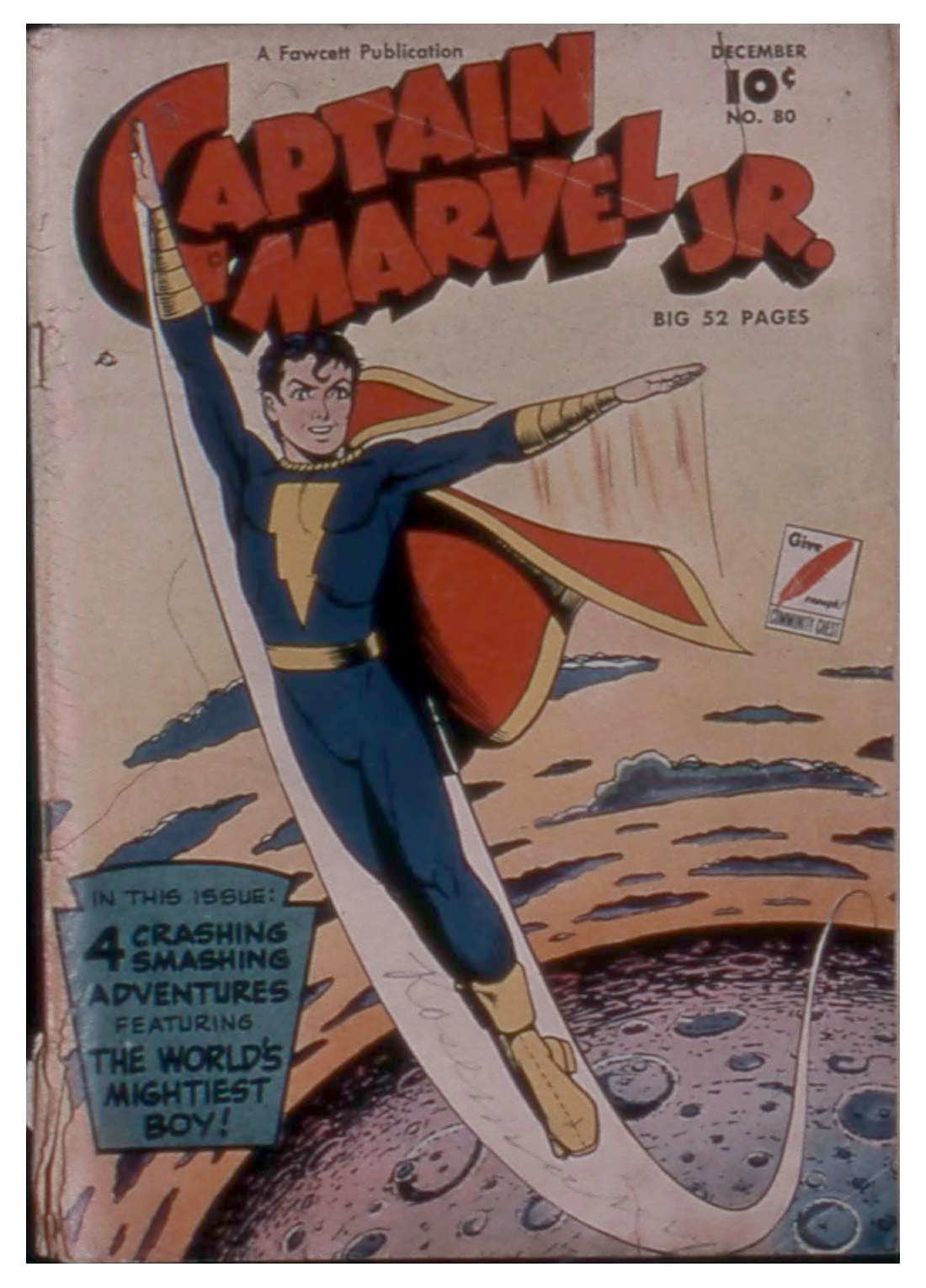Captain Marvel Jr. #80 cover