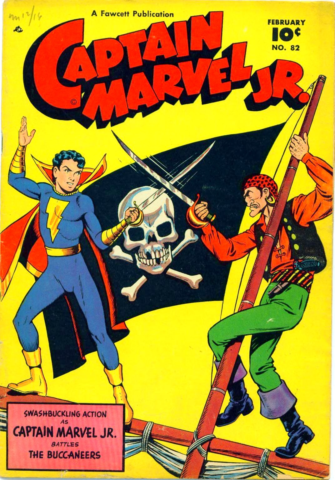 Captain Marvel Jr. #82 cover