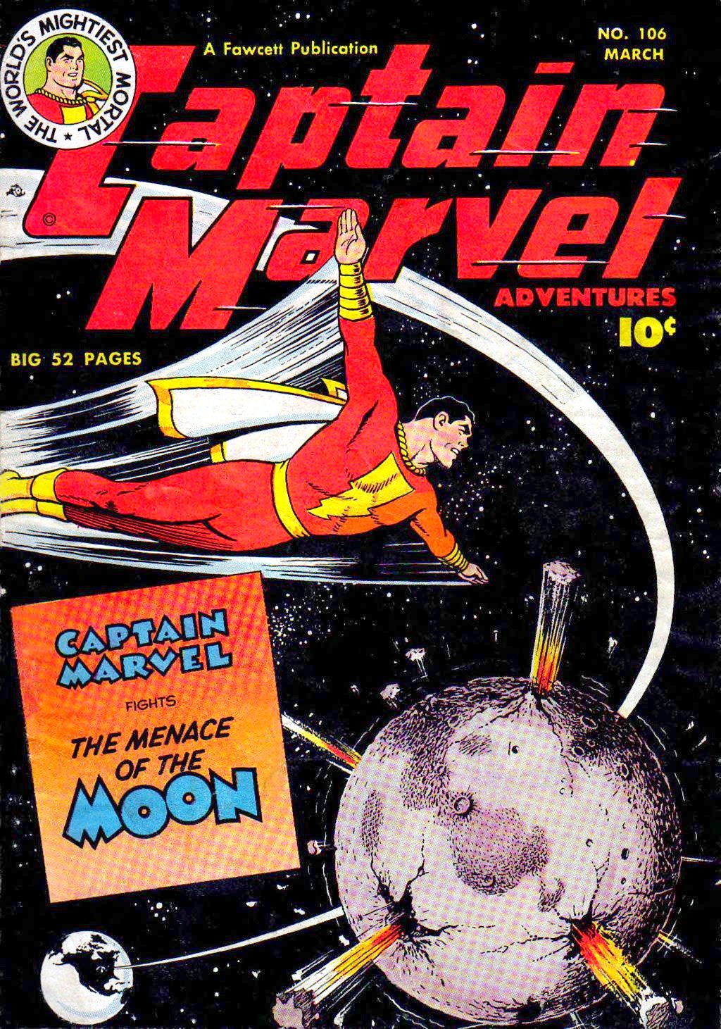 Captain Marvel Adventures #106 cover