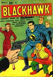 Blackhawk #31 cover