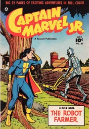 Captain Marvel Jr. #87 cover
