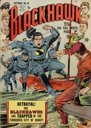 Blackhawk #33 cover