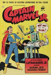 Captain Marvel Jr. #93 cover