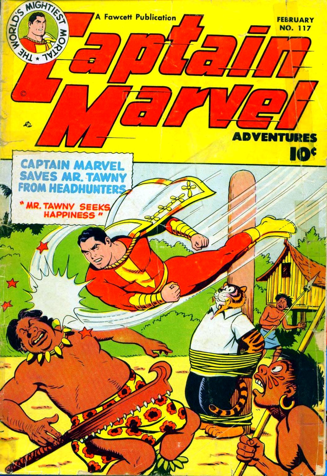 Captain Marvel Adventures #117 cover