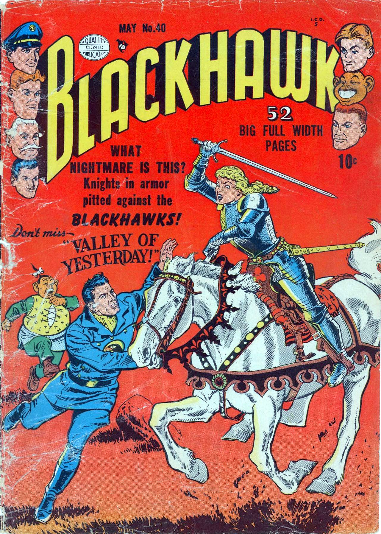 Blackhawk #40 cover