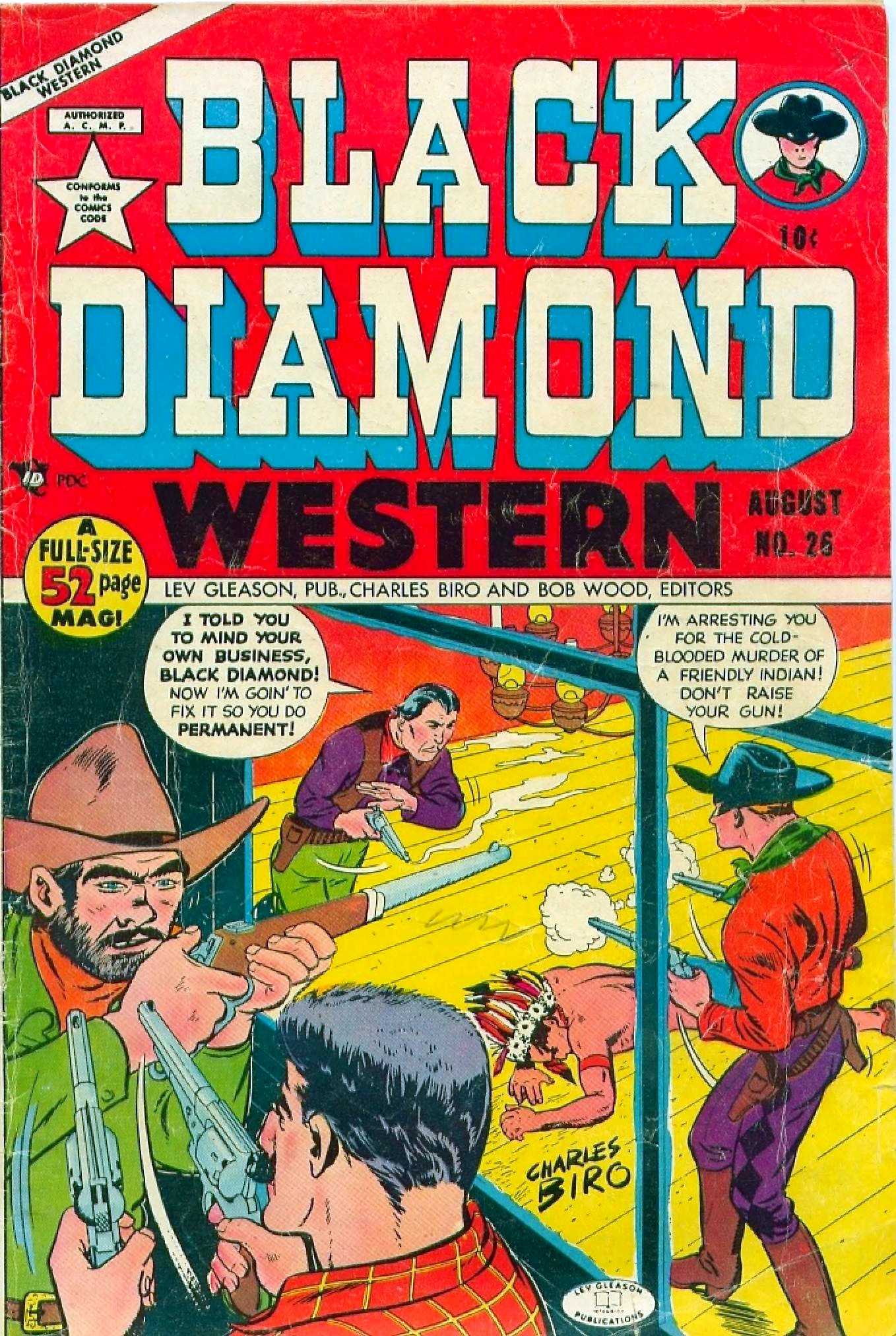Black Diamond Western #26 cover