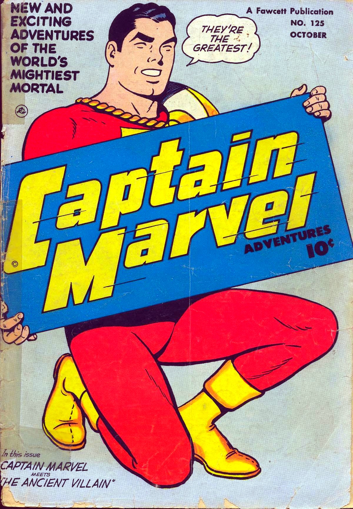 Captain Marvel Adventures #125 cover