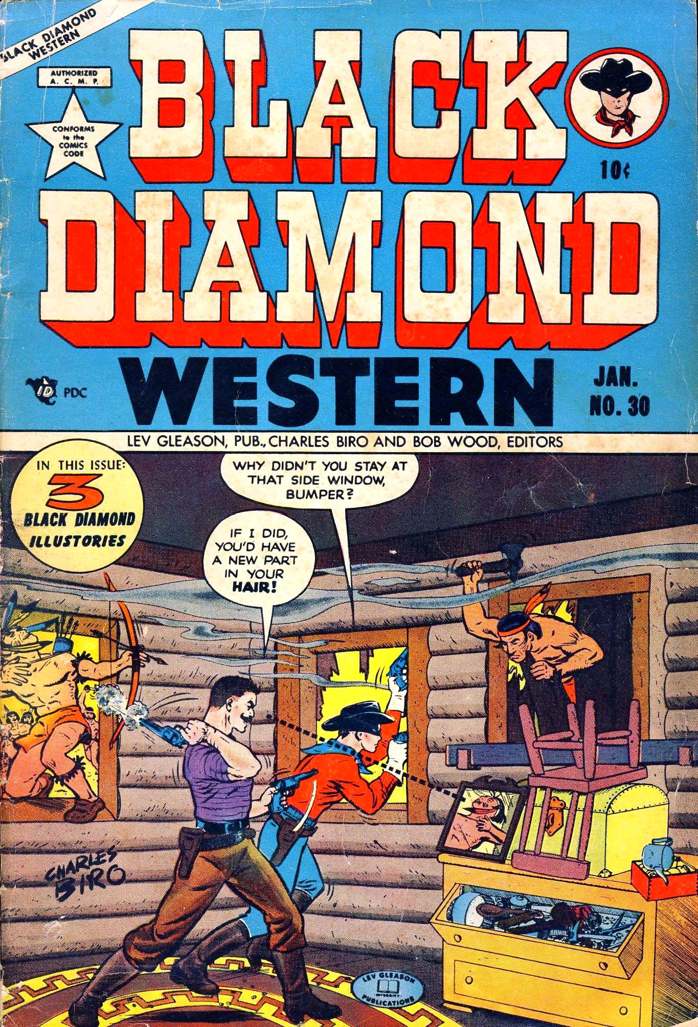 Black Diamond Western #30 cover