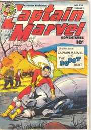 Captain Marvel Adventures #129 cover