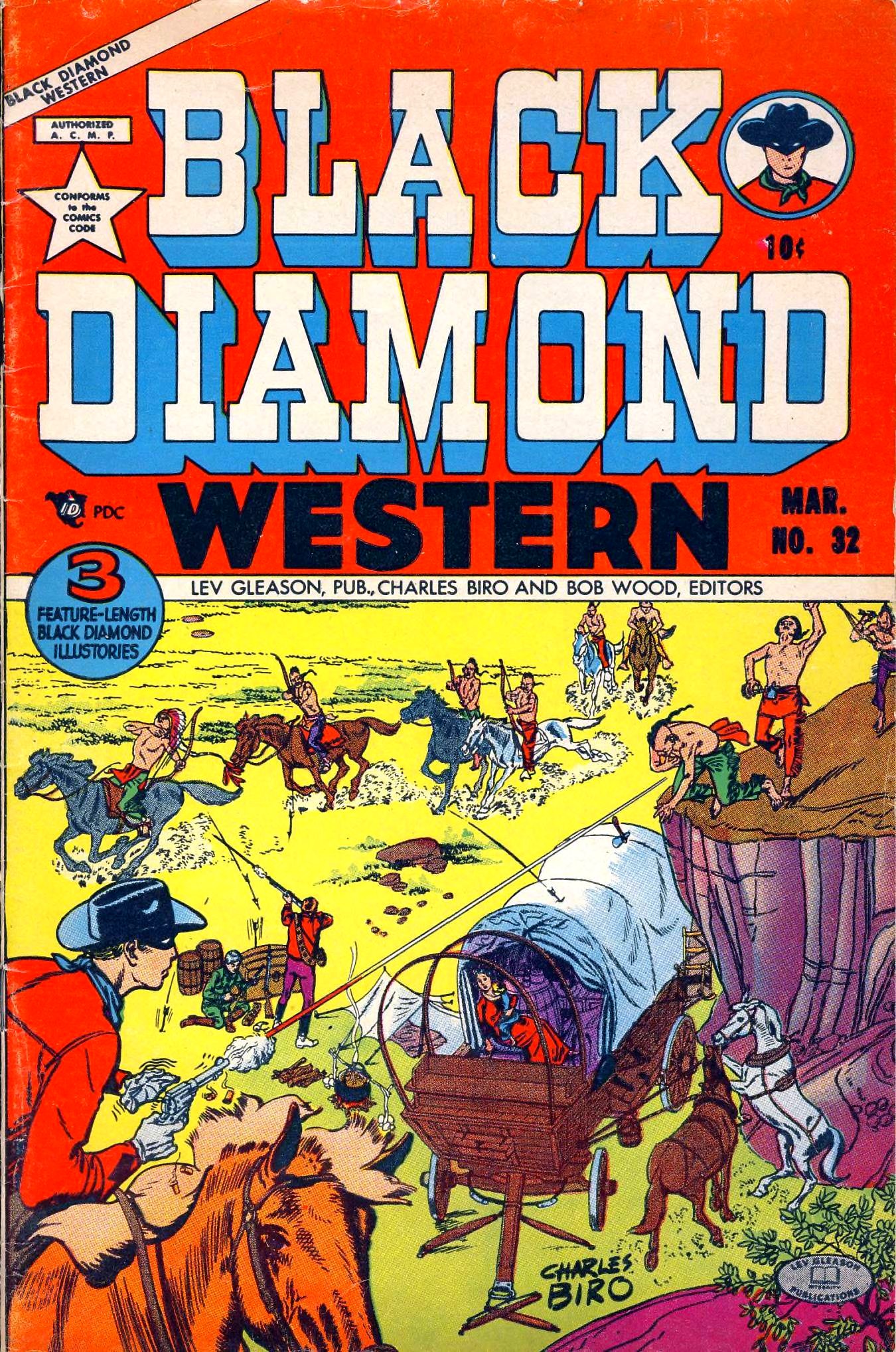 Black Diamond Western #32 cover