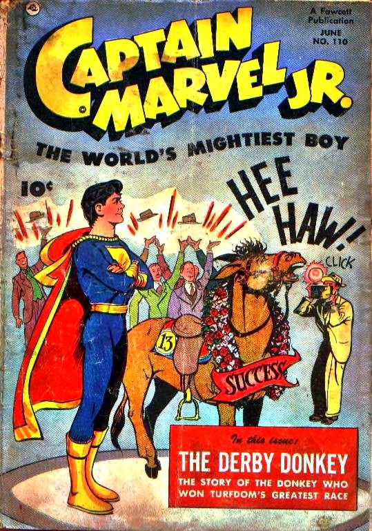 Captain Marvel Jr. #110 cover