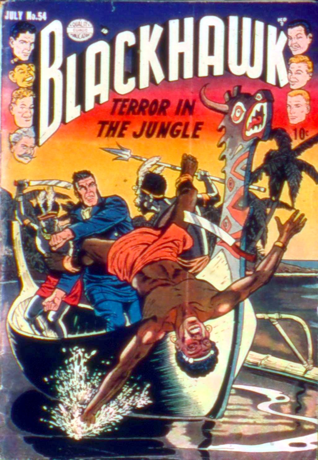Blackhawk #54 cover