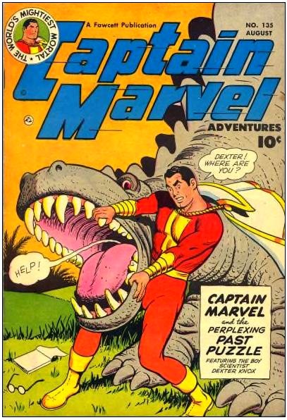 Captain Marvel Adventures #135 cover
